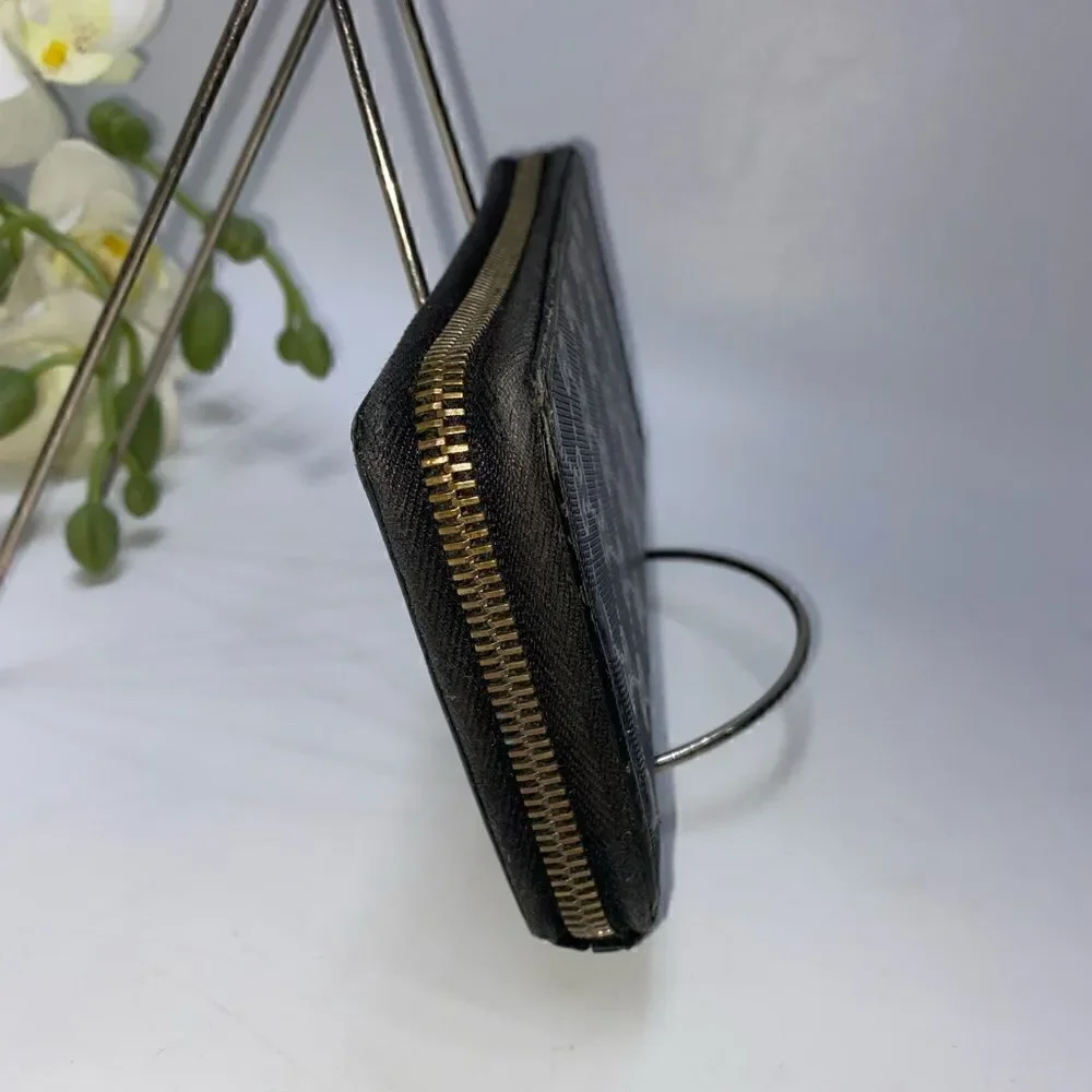 Authentic GUCCI Monogram  Zippy Wallet Black - Picture 4 of 11